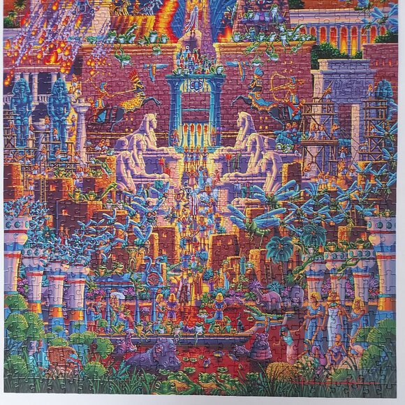 1000 Piece "Exodus" Jigsaw Puzzle - Picture 3 of 7